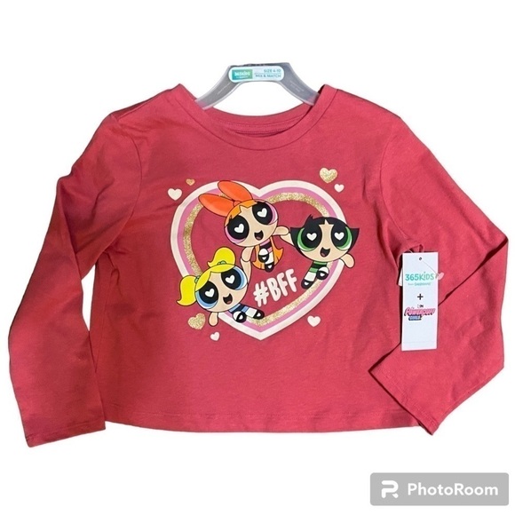 Bundle of 2 Girls Size 5 Long Sleeve T-shirts -New with tags!! - Picture 6 of 6